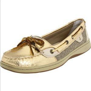 Sperry Top-Sider Women's Gold Angelfish Boat Shoes